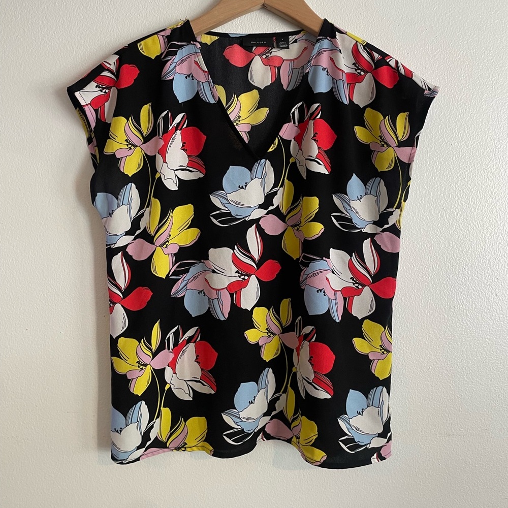 Halogen Women’s Top, Nordstrom, Size Small, floral